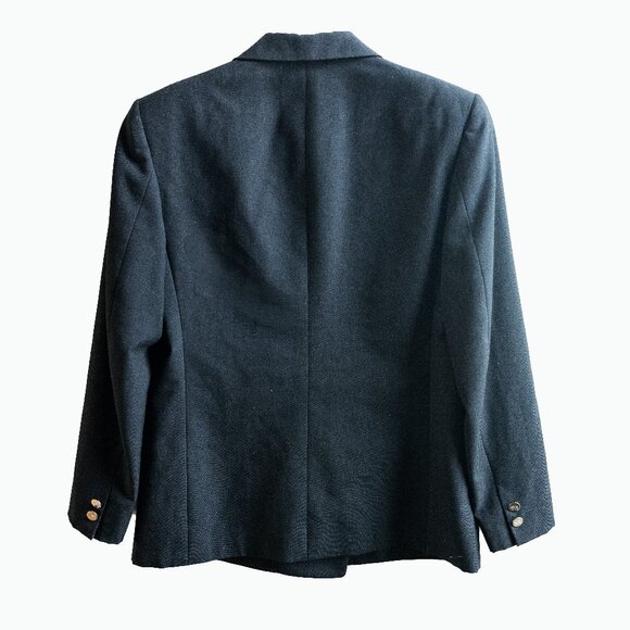 Vintage Burberry's Double Breast Blazer Small - Picture 4 of 7